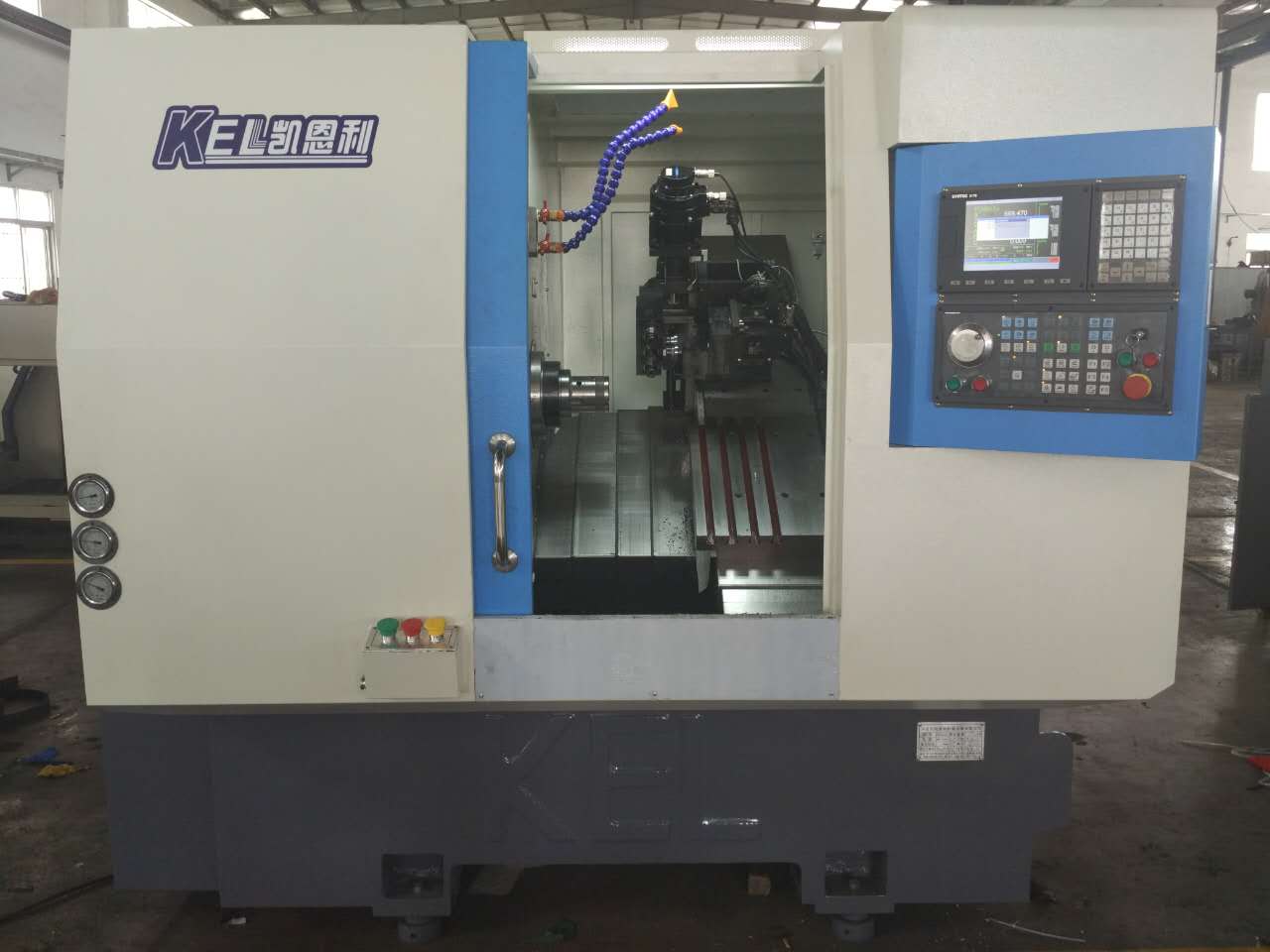 CKX46C-Y 數(shù)控車床(床身鑄件床身—凱恩利專利產(chǎn)品) CKX46C-Y 數(shù)控車床(床身鑄件床身—凱恩利專利產(chǎn)品)