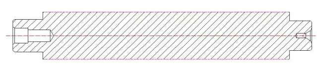 加工:同時加工端面、外圓、倒角、內(nèi)孔、中心孔。
