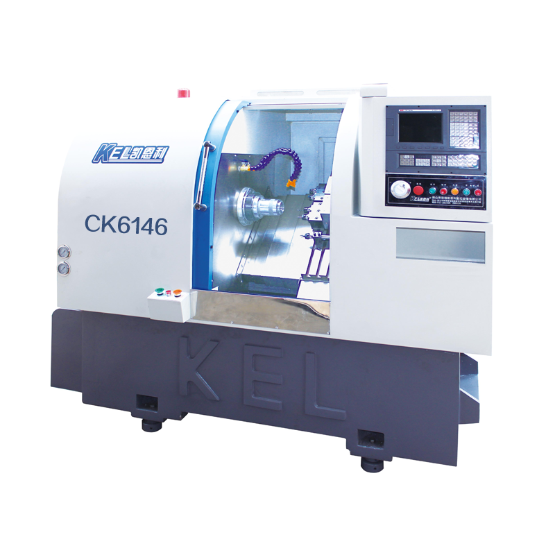 46 排刀型 帶動力頭 帶Y軸 車銑復合機( 45度斜床身 線軌機)CKX6146C-Y 46 排刀型 帶動力頭 帶Y軸 車銑復合機( 45度斜床身 線軌機)CKX6146C-Y